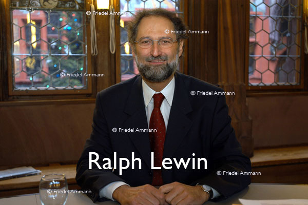 BASEL - Prominente - Ralph Lewin, Altregierungsrat