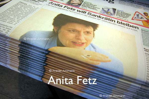 BASEL - Prominente - Anita Fetz