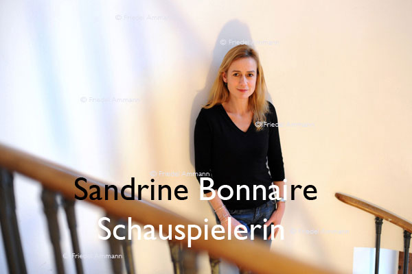 BASEL - BesucherInnen - Sandrine Bonnaire, französische Schauspielerin 