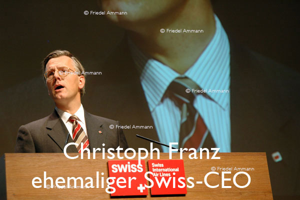 BASEL - BesucherInnen - Christoph Franz, ehemaliger swiss-CEO
