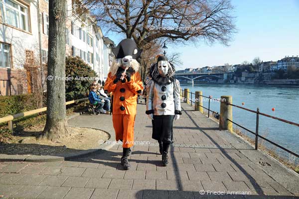 BASEL - Fasnacht 2012 - Pierrot