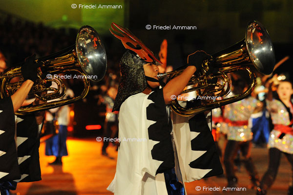 BASEL - Tattoo 2011 - Aimachi Marching Band (Japan)