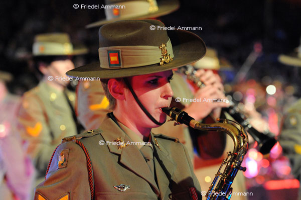 BASEL - Tattoo 2011 - Band of the Australian Army Band Corps (Australien)