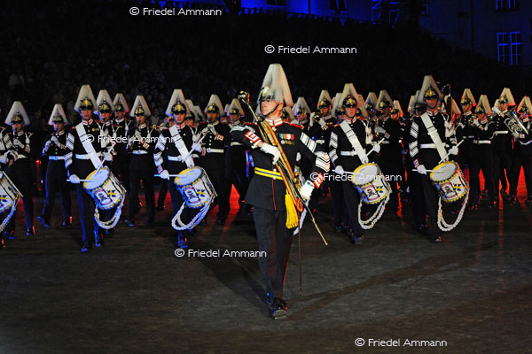 BASEL - Tattoo 2011 - Swedish Army Band (Schweden)
