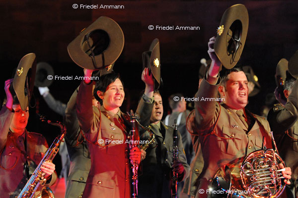 BASEL - Tattoo 2011 - Band of the Australian Army Band Corps (Australien)
