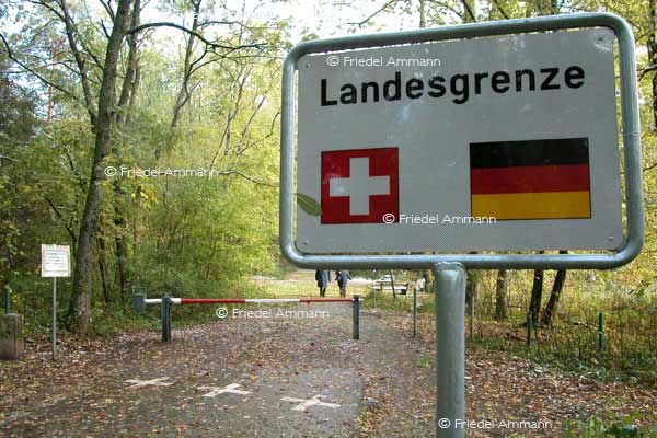 BASEL - Grenzübergang Bettingen-Deutschland