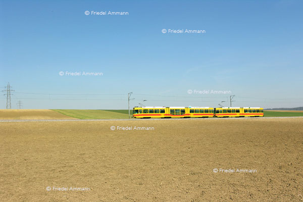 BASEL - Regio - Tramlinie zwischen Therwil - Rodersdorf