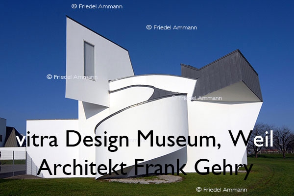 BAUTEN - Architektur 20. Jahrhundert - vitra Design Museum - Weil am Rhein, Deutschland - Architekt Frank Gehry