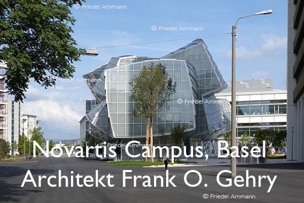 BAUTEN - Architektur 20. Jahrhundert - Novartis Campus, Basel, Schweiz - Architekt Frank O. Gehry