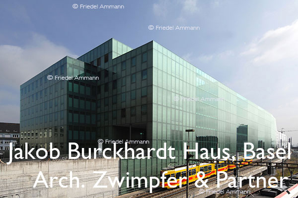 BAUTEN - Architektur 20. Jahrhundert - Jakob Burckhardt Haus, Basel, Scvhweiz - Architekten Zwimpfer & Partner