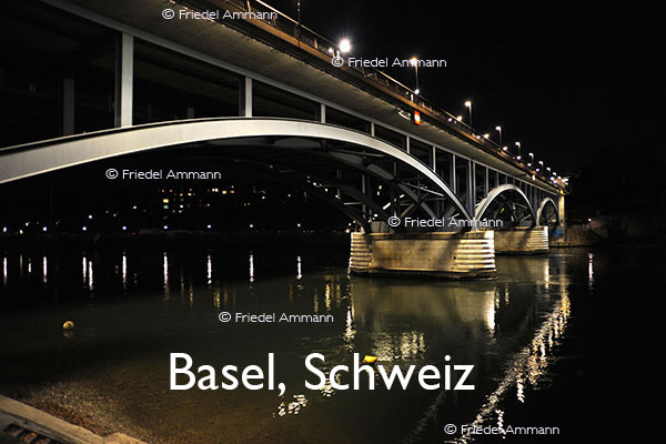 BAUTEN – Brücken / Bridges - Wettsteinbrücke - Basel, Schweiz