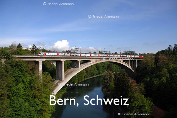 BAUTEN – Brücken / Bridges - Eisenbahnviadukt - Bern, Schweiz