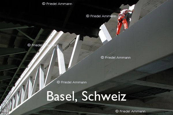 BAUTEN – Brücken / Bridges – Dreirosenbrücke, Basel, Schweiz