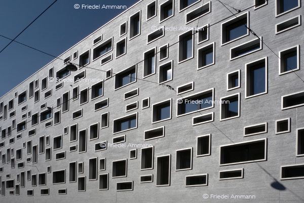 BAUTEN - Gebäudeansichten / Building opinions - Geschäftshaus Gundeli, Basel - Architekten Herzog & de Meuron