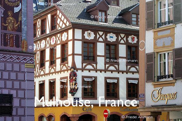 BAUTEN - Historische Bauten - Altstadt Mulhouse, France