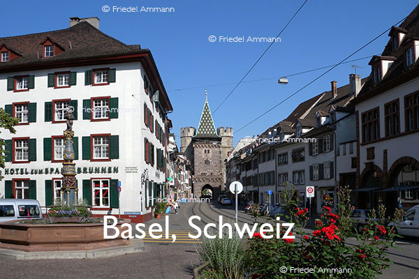 BAUTEN - Historische Bauten - Spalenvorstadt und Stadttor – Basel, Schweiz