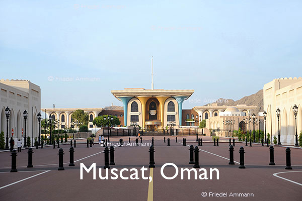 BAUTEN - Historische Bauten - Al-Alam Palace - Muscat, Oman 