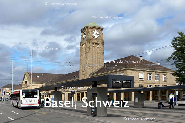 BAUTEN - Historische Bauten - Badischer Bahnhof – Basel, Schweiz