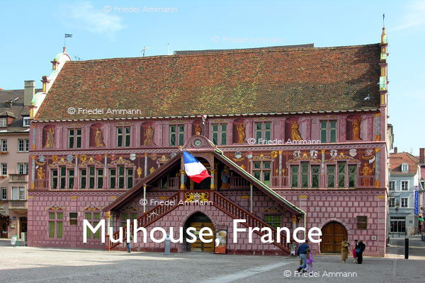BAUTEN - Historische Bauten - Rathaus in Mulhouse, France