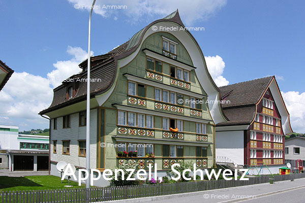 BAUTEN - Historische Bauten - Appenzell, Schweiz