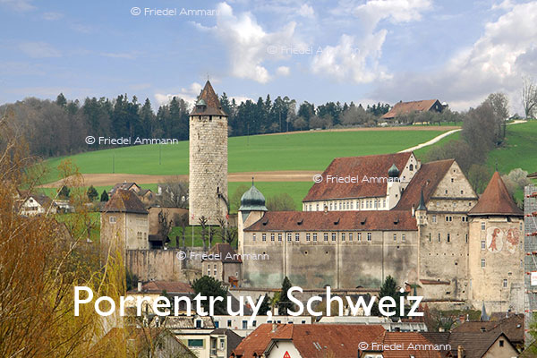 BAUTEN - Historische Bauten - Porrentruy, Schweiz