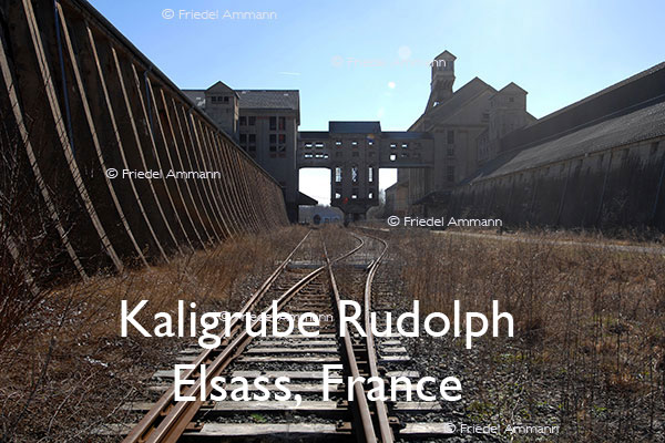 BAUTEN - Industriegebäude - Stillgelegte Kaligrube Rudolph bei Pulversheim - Elsass, France
