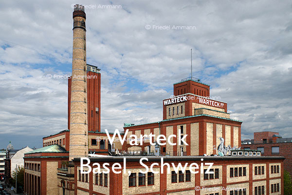 BAUTEN - Industriegebäude - Warteck - Basel, Schweiz
