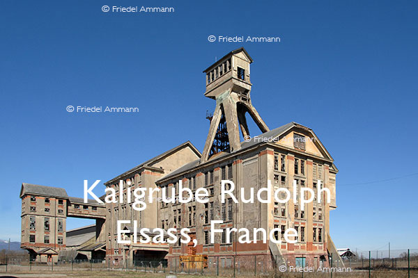 BAUTEN - Industriegebäude - Stillgelegte Kaligrube Rudolph bei Pulversheim - Elsass, France