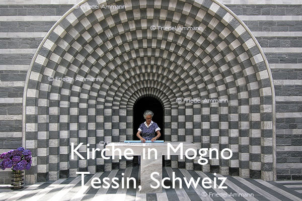 BAUTEN - Sakralbauten / Sacred architecture - Kirche von Mario Botta in Mogno – Tessin, Schweiz