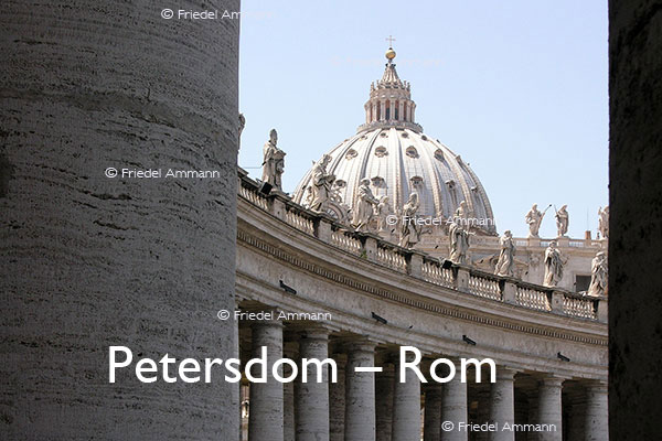 BAUTEN - Sakralbauten / Petersdom – Rom, Italia