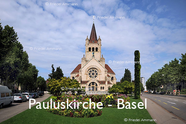 BAUTEN - Sakralbauten / Pauluskirche - Basel, Schweiz