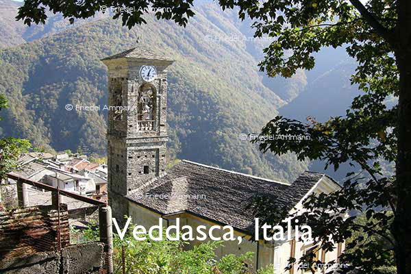 BAUTEN - Sakralbauten / Sacred architecture – Kirche in Veddasca, Italia