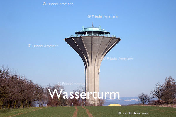 BAUTEN / MOBILITÄT – BUILDINGS - Konstruktionen / Constructions – Wasserturm, Sundgau, France