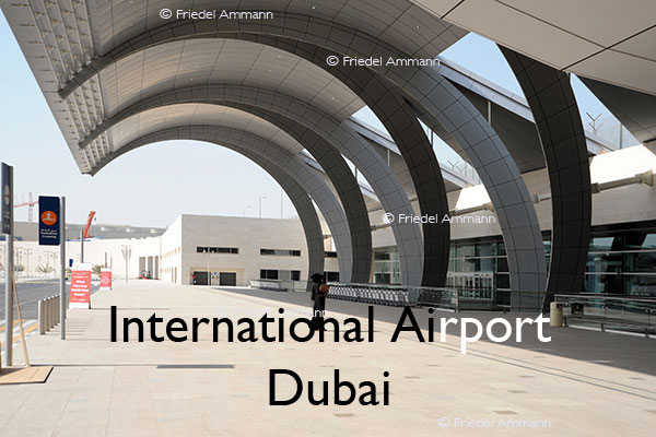 BAUTEN / MOBILITÄT – BUILDINGS - Konstruktionen / Constructions – International Airport Dubai