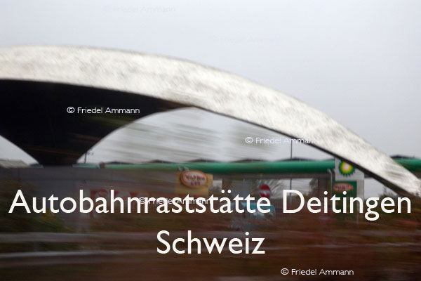 BAUTEN / MOBILITÄT – BUILDINGS - Konstruktionen / Constructions – Autobahnraststätte Deitingen, Schweiz