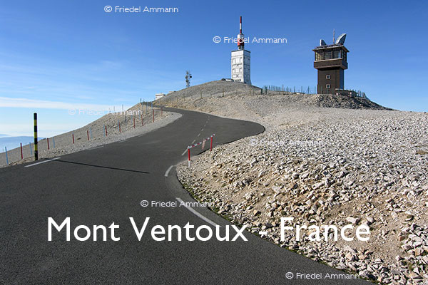 BAUTEN / MOBILITÄT – BUILDINGS / MOBILITY - Strassen, Tunnels - Roads, Tunnel – Mont Ventoux, France