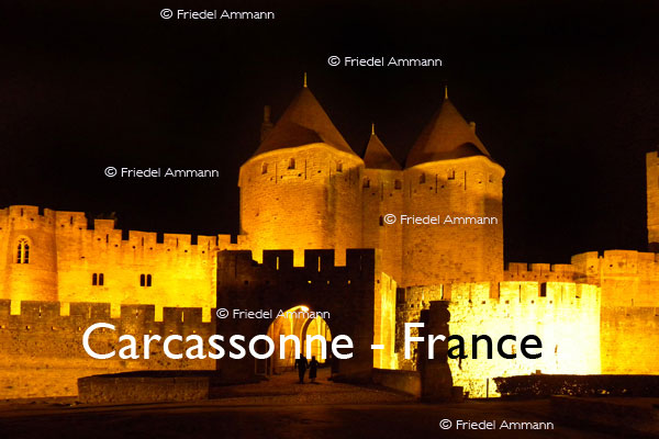 BAUTEN / BUILDINGS - Burgen / Castles – Carcassonne, France