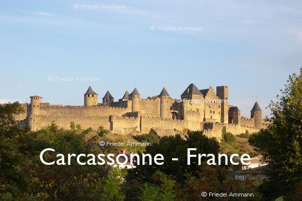 BAUTEN / BUILDINGS - Burgen / Castles  – Carcassonne, France