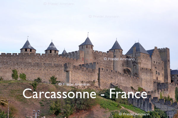 BAUTEN / BUILDINGS - Burgen / Castles  – Carcassonne, France