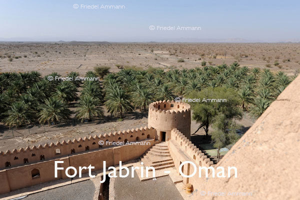 BAUTEN / BUILDINGS - Burgen / Castles  – Fort Jabrin, Oman 