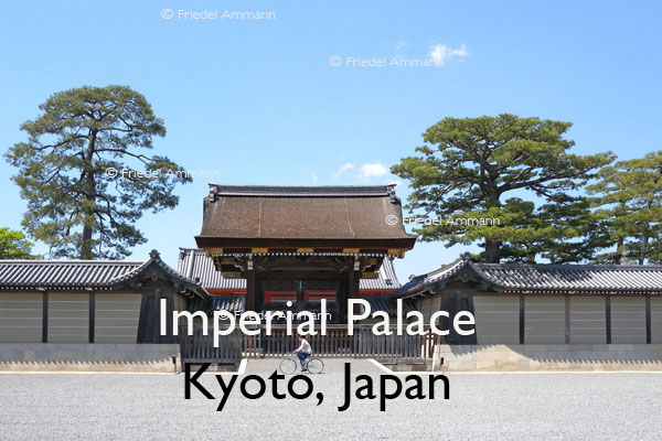 BAUTEN / BUILDINGS - Burgen / Castles - Imperial Palace, Kyoto, Japan
