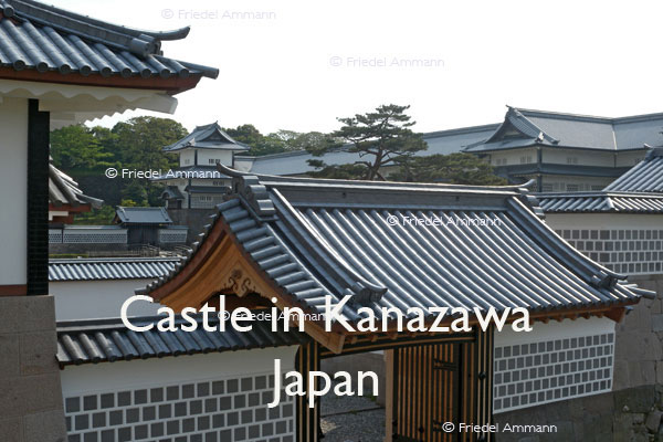 BAUTEN / BUILDINGS - Burgen / Castles - Kanazawa, Japan