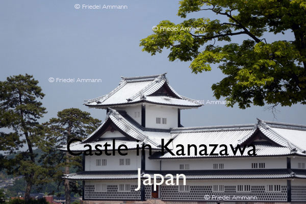 BAUTEN / BUILDINGS - Burgen / Castles - Kanazawa, Japan