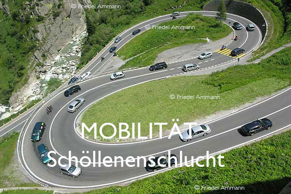 BAUTEN – MOBILITÄT – Schöllenenschlucht – Gotthard, Schweiz