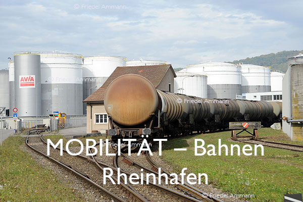 BAUTEN / MOBILITÄT – Bahn – Rheinhafen, Birsfelden, Schweiz