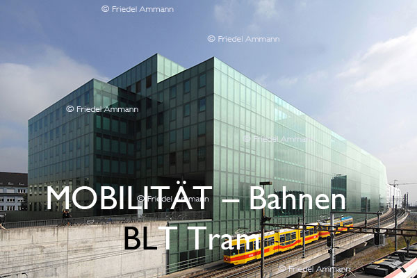BAUTEN / MOBILITÄT – Bahn – BLT Tram - Dornach-Basel-Rodersdorf - Bahnhof SBB – Basel, Schweiz
