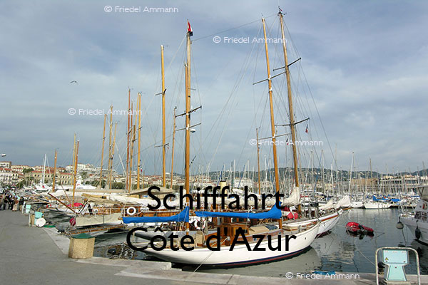 BAUTEN / MOBILITÄT – Schifffahrt – Côte d'Azur – Cannes, France