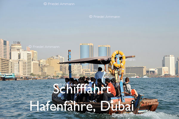 BAUTEN / MOBILITÄT – Schifffahrt – Hafenfähre, Dubai