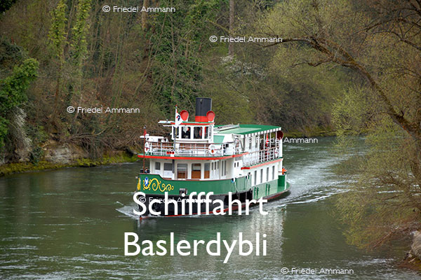 BAUTEN / MOBILITÄT – Schifffahrt – Baslerdybli nach Rheinfelden, Schweiz