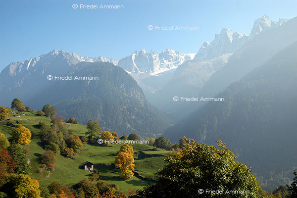 IMPRESSIONEN - Landschaften / Landscapes - Soglio, Bergell, Schweiz